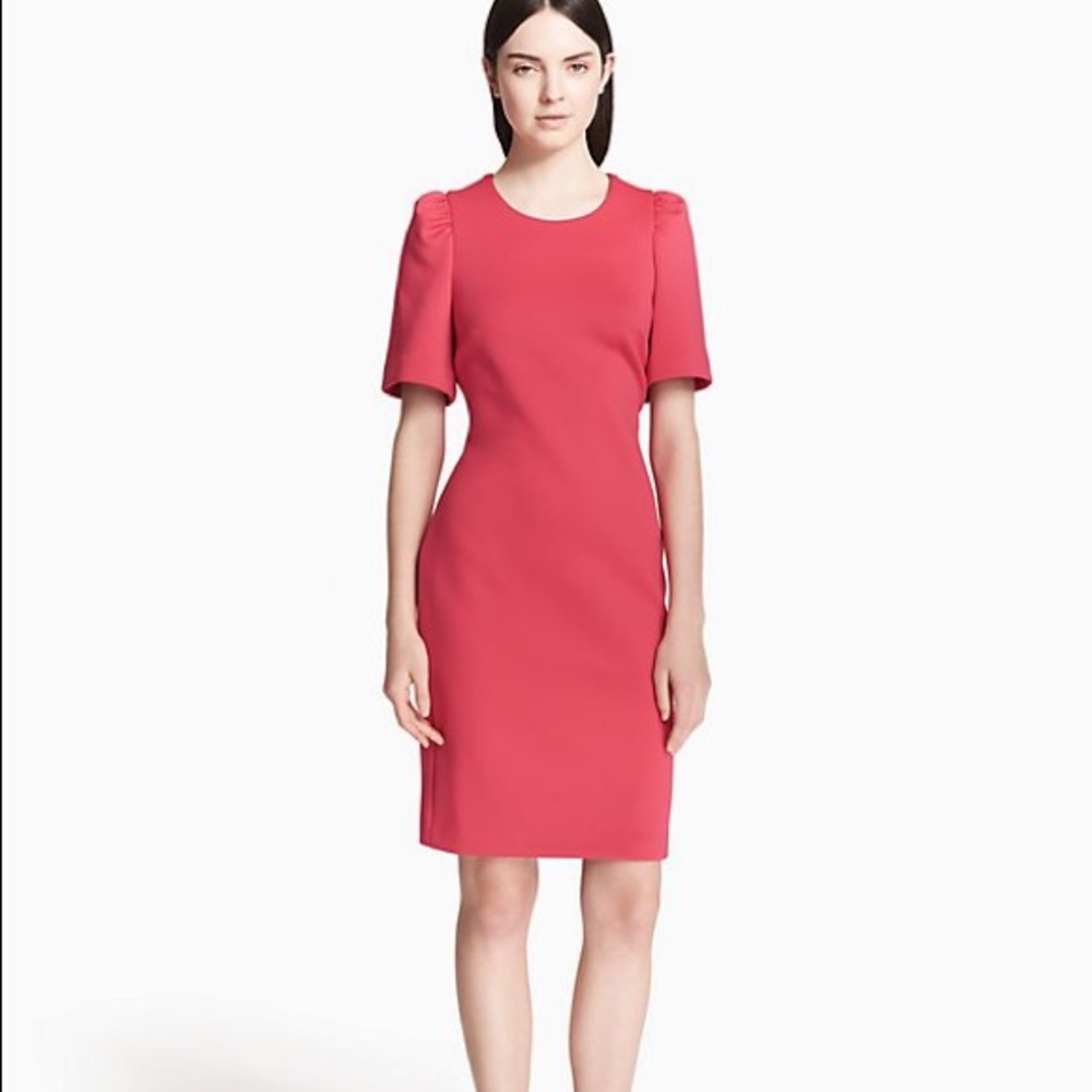 NWT Calvin Klein Scuba Sheath Dress